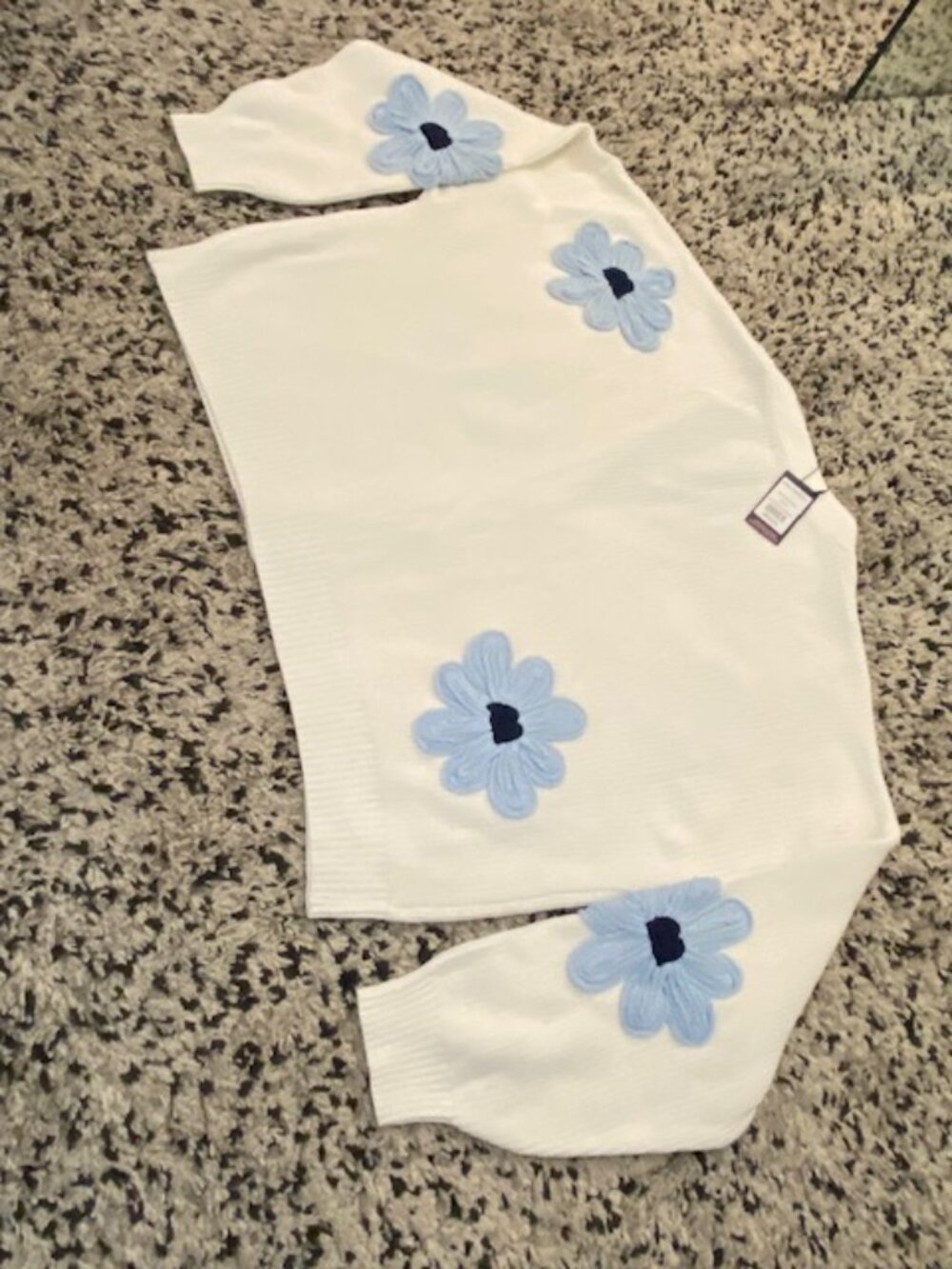 Smash + Tess Cardigan Daisy White & Blue Size 3XL - 4XL NWT! - Picture 16 of 16